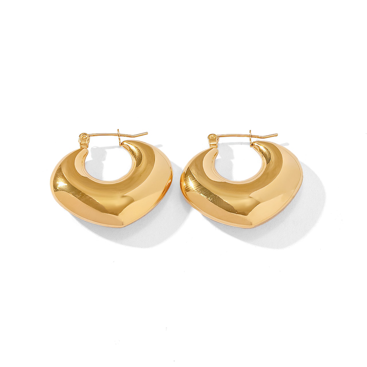 Minimalist Versatile INS Style 18k Gold-Plated Earrings - ASHLYN