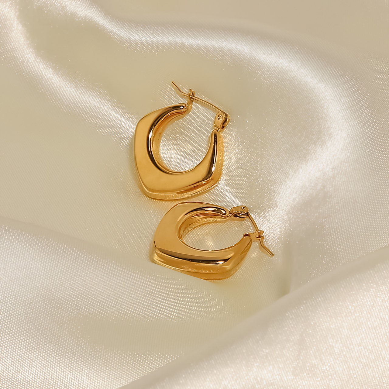 Minimalist Vintage INS Style 18k Gold-Plated Earrings - JOVIE