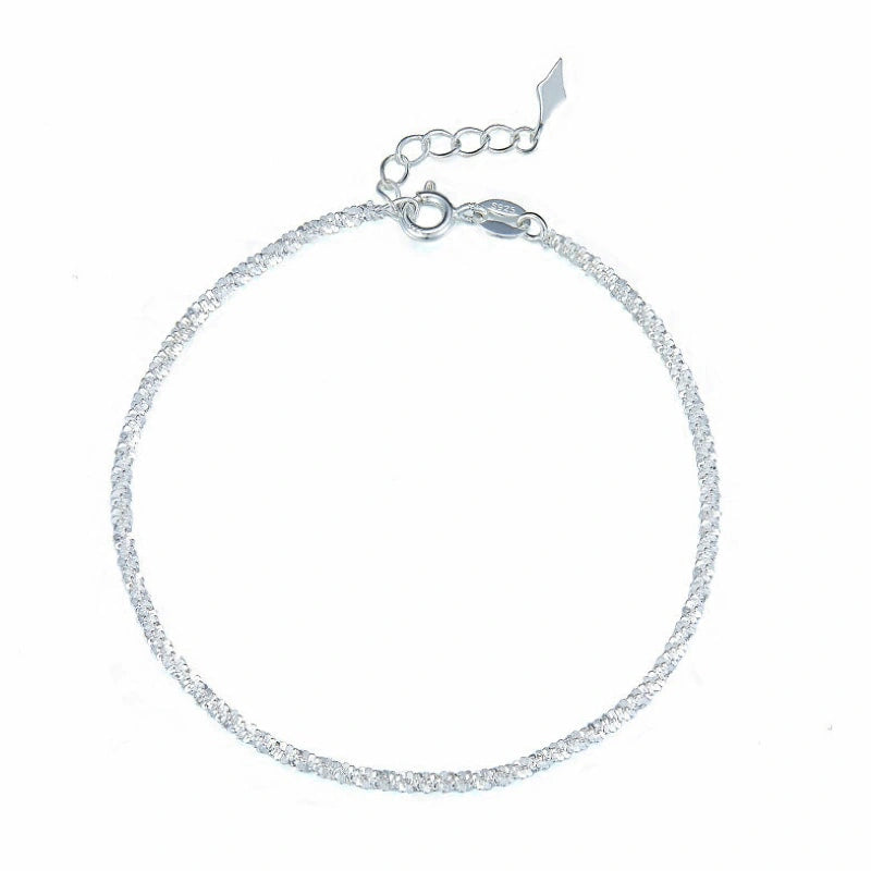 Sparkling Bright Silver Bracelet - CLARA