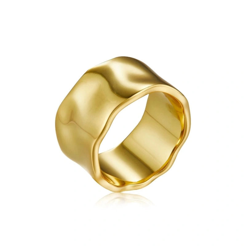 Vintage 18k Gold Plated Ring - KALI