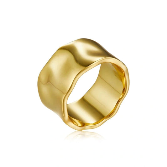 Vintage 18k Gold Plated Ring - KALI