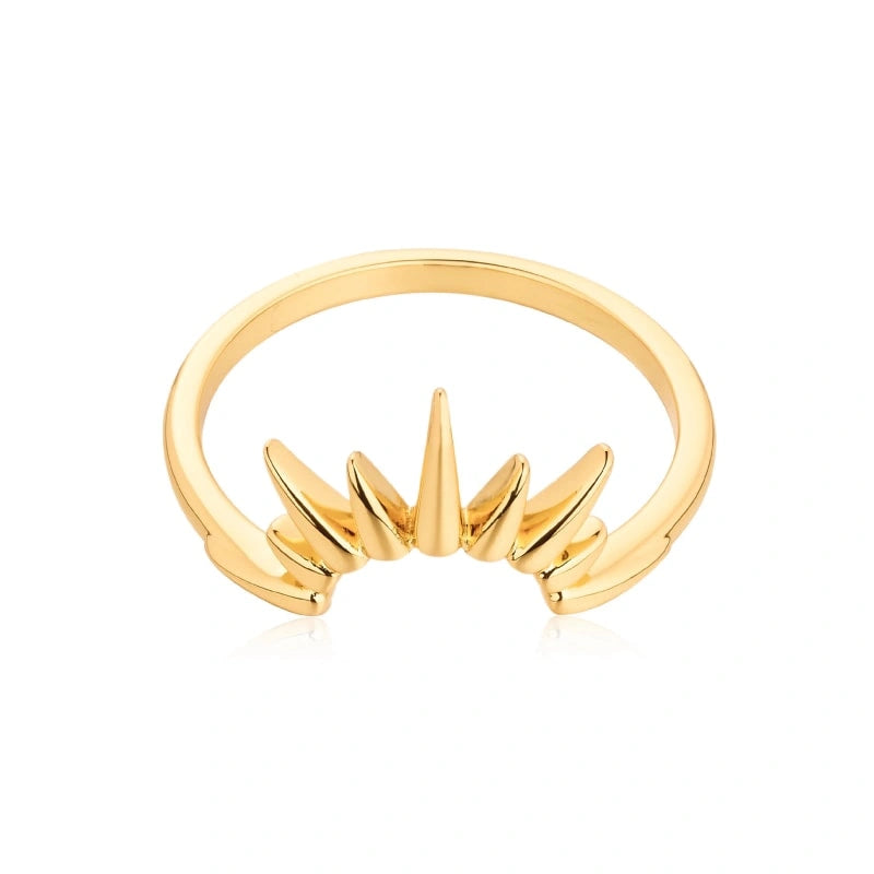 Radiance Stacked 18k Gold-Plated Ring - LUCILLE