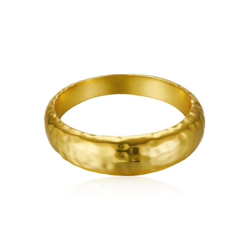 Vintage 18k Gold-Plated Ring - MALIA