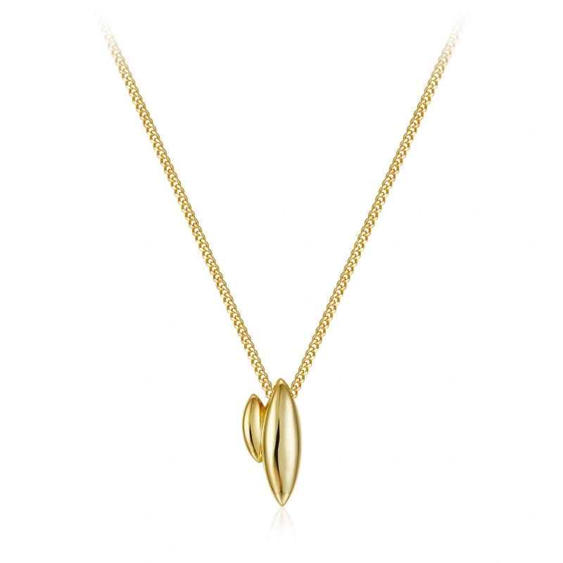 Versatile Style 18k Gold-Plated Pendant Necklace - MILLIE