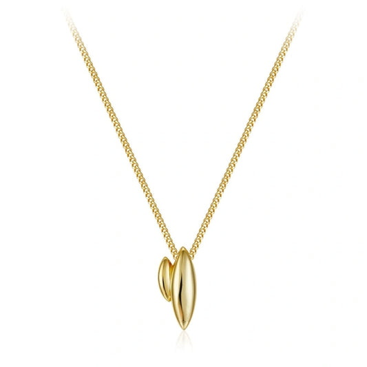 Versatile Style 18k Gold-Plated Pendant Necklace - MILLIE